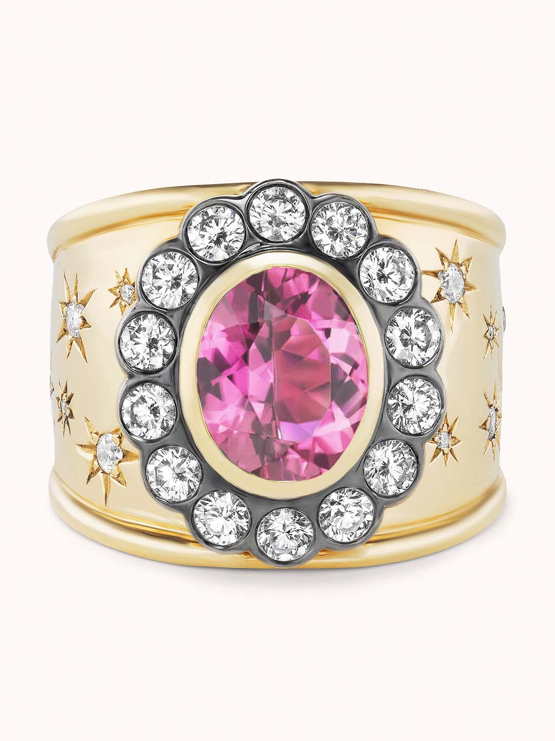 Alix Cigar Band Pink Tourmaline | Marlo Laz