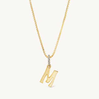 Initial Diamond Necklace - Marlo Laz