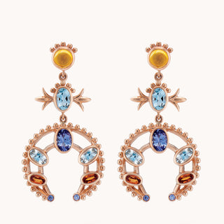 Squash Blossom Earrings, Earrings - Marlo Laz
