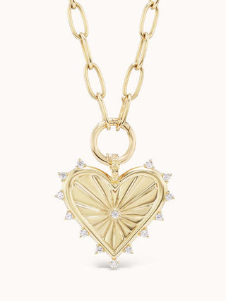 Spiked Heart Sardinia II Necklace - Marlo Laz