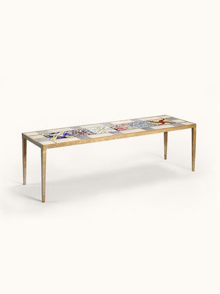 Modern Cadaqués coffee table by Marlo Laz featuring a sleek wooden design and minimalist style for contemporary home decor.