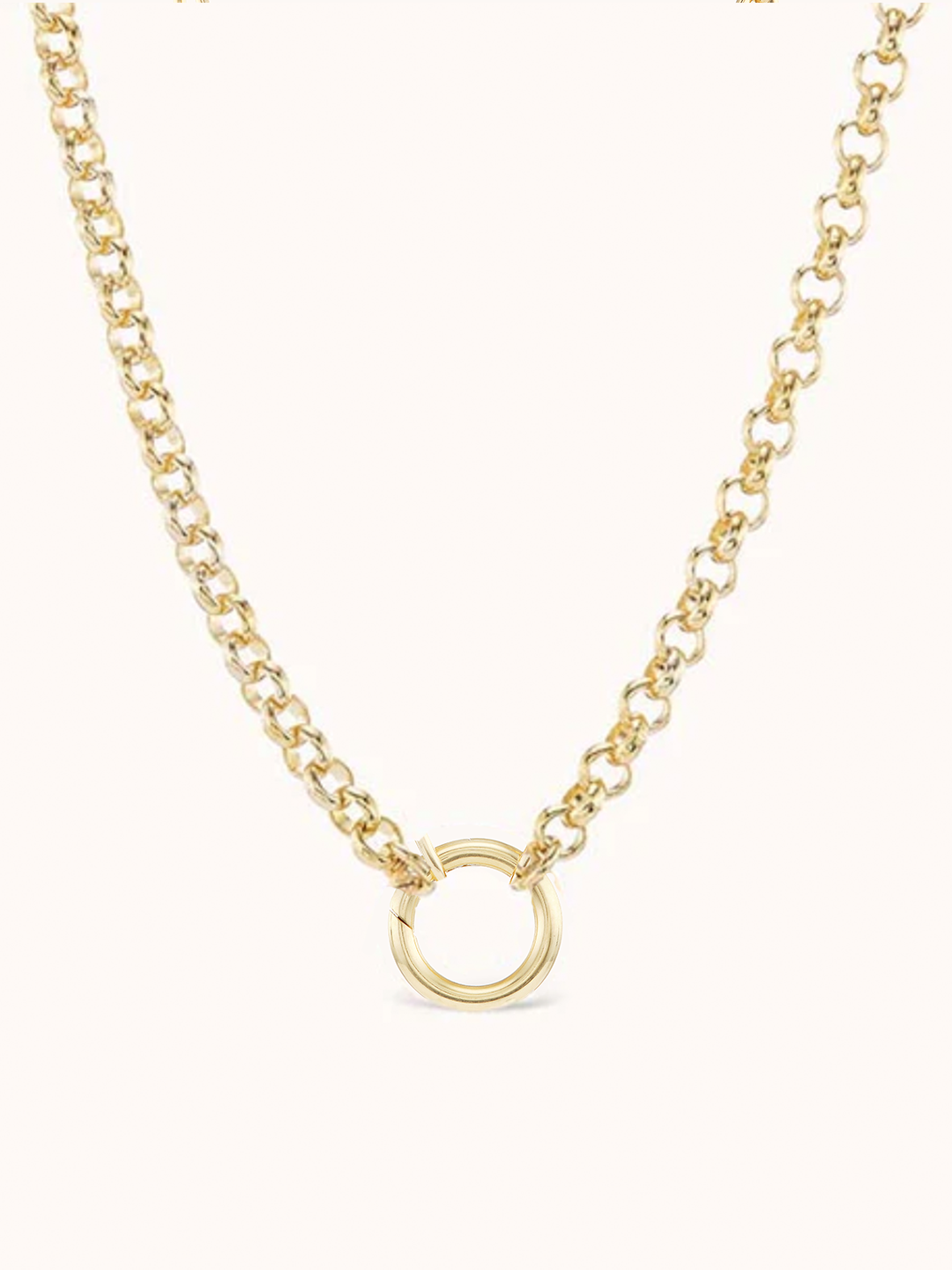 Plain Clasp 4.0 Rolo Chain | Marlo Laz