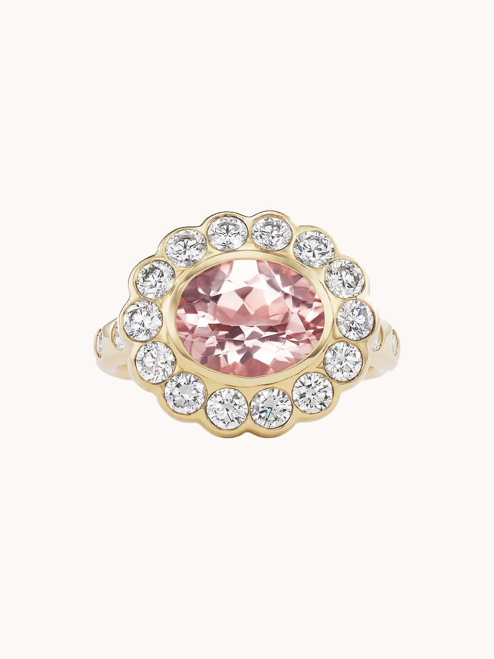 Alexandra Ring Morganite– Marlo Laz