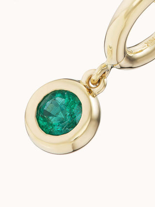 Gemma Dangles Small Emerald