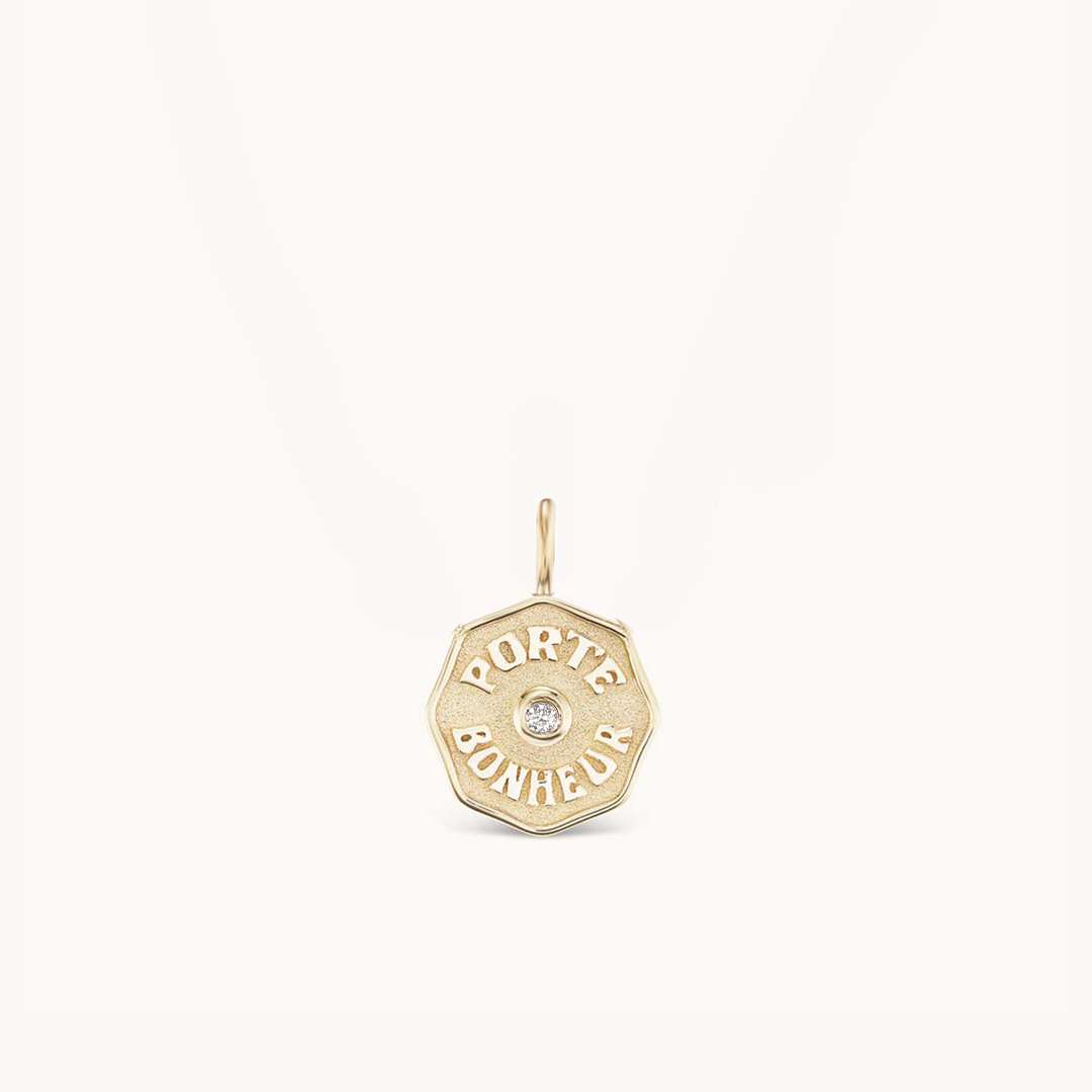 ロンハーマンpage sargisson 10K 一粒ダイヤモンドチャーム Wee PB Charm White Diamond– Marlo Laz