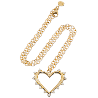 Open Heart Necklace - Marlo Laz
