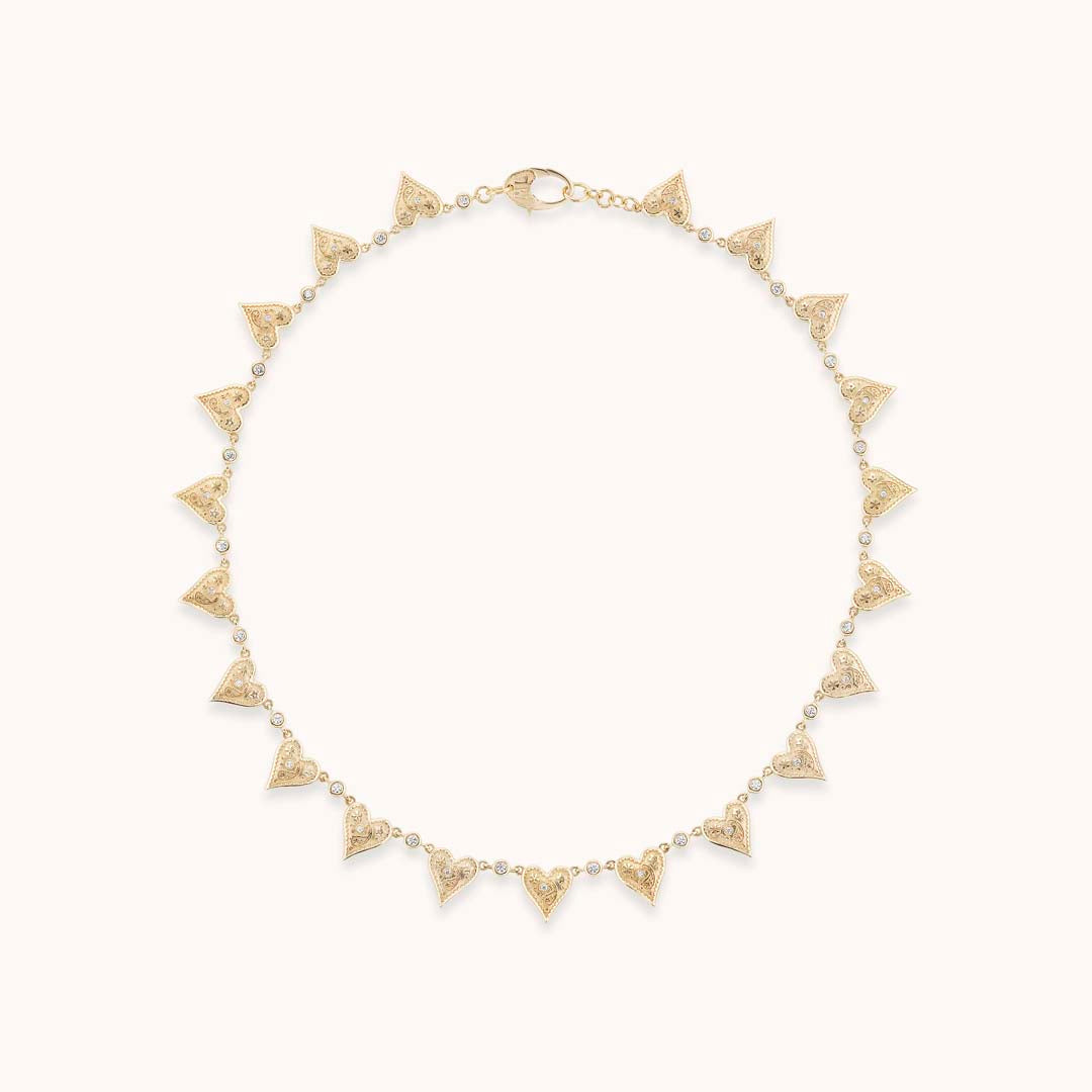 Southwestern Heart Choker | Marlo Laz