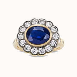 Alexandra Ring Blue Sapphire - Marlo Laz