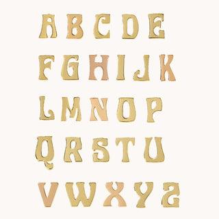 Large Letter Charm Diamond, The Alphabet - Marlo Laz