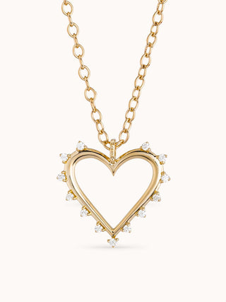 Open Heart Necklace