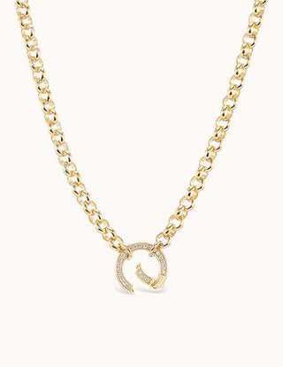 Plain Clasp Rolo Chain Marlo Laz